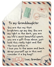 PERFECT GIFT FOR YOUR GRANDDAUGHTER FROM GRANDMA Sherpa Fleece Blanket tile