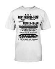 I AM A LUCKY DAUGHTER-IN-LAW Premium Fit Mens Tee tile