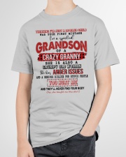 I'M A SPOILED GRANDSON OF A CRAZY GRANNY Youth T-Shirt garment-youth-tshirt-front-lifestyle-01