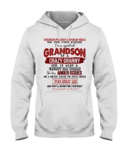 I'M A SPOILED GRANDSON OF A CRAZY GRANNY Hooded Sweatshirt tile