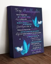 Never Forget Your Way Back Home - Amazing Gift For Granddaughter 11x14 Gallery Wrapped Canvas Prints aos-canvas-pgw-11x14-lifestyle-front-17