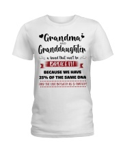 A BOND THAT CAN'T BE BROKEN - BEST GIFT FOR GRANDDAUGHTER Ladies T-Shirt tile