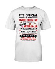 I AM SO PROUD TO BE HER SON-IN-LAW - BEST GIFT FOR SON-IN-LAW Classic T-Shirt front