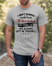 BEST GIFT FOR SON-IN-LAW FROM MOTHER-IN-LAW Classic T-Shirt apparel-classic-tshirt-lifestyle-front-53