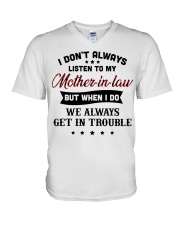 BEST GIFT FOR SON-IN-LAW FROM MOTHER-IN-LAW V-Neck T-Shirt tile