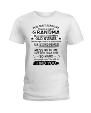 I HAVE A CRAZY GRANDMA Ladies T-Shirt tile