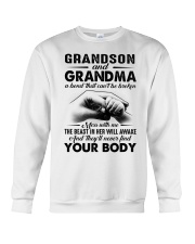 Grandson And Grandma A Bond That Can't Be Broken Crewneck Sweatshirt tile