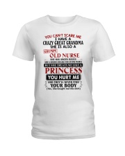 I HAVE A CRAZY GREAT GRANDMA Ladies T-Shirt tile