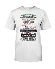 I'm A Spoiled Grandson Of A Crazy Nan Premium Fit Mens Tee tile