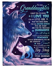 IT A BIG HUG - BEST GIFT FOR GRANDDAUGHTER Small Fleece Blanket - 30" x 40" front