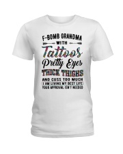 Tattoos Pretty Eyes - Perfect Gift For Grandma Ladies T-Shirt tile