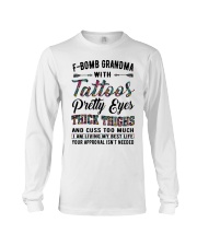 Tattoos Pretty Eyes - Perfect Gift For Grandma Long Sleeve Tee tile