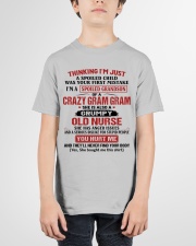 I'M JUST A SPOILED CHILD - BEST GIFT FOR GRANDSON Youth T-Shirt garment-youth-tshirt-front-01