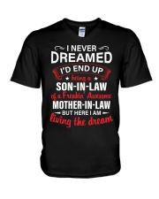 I NEVER DREAMED - GREAT GIFT FOR SON-IN-LAW V-Neck T-Shirt tile