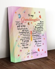 THE GIFT OF LIFE - AMAZING GIFT FOR GRANDDAUGHTER 11x14 Gallery Wrapped Canvas Prints aos-canvas-pgw-11x14-lifestyle-front-17