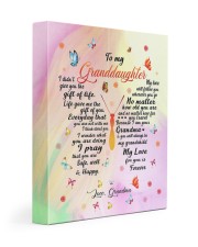 THE GIFT OF LIFE - AMAZING GIFT FOR GRANDDAUGHTER 11x14 Gallery Wrapped Canvas Prints front