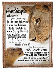 YOU ARE MY SUNSHINE - BEST GIFT FOR GRANDDAUGHTER Small Fleece Blanket - 30" x 40" front
