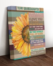 ALWAYS REMEMBER - SPECIAL GIFT FOR GRANDDAUGHTER 11x14 Gallery Wrapped Canvas Prints aos-canvas-pgw-11x14-lifestyle-front-17