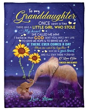 SHE CALLED ME MIMI - GIFT FOR GRANDDAUGHTER Small Fleece Blanket - 30" x 40" front
