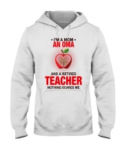 NOTHING SCARES ME - PERFECT GIFT FOR OMA Hooded Sweatshirt tile