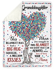 BIG HUG - LOVELY GIFT FOR GRANDDAUGHTER Sherpa Fleece Blanket tile