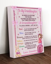 LOVE AND CHERISH - GRANDMA TO GRANDDAUGHTER 11x14 Gallery Wrapped Canvas Prints aos-canvas-pgw-11x14-lifestyle-front-17