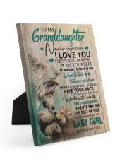 MY BABY GIRL - GRANDMA TO GRANDDAUGHTER Easel-Back Gallery Wrapped Canvas tile