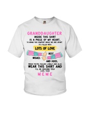 I'LL BE HUGGING YOU - BEST GIFT FOR GRANDDAUGHTER Youth T-Shirt front