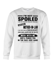 SHE LOVES ME SO MUCH - BEST GIFT FOR SON-IN-LAW Crewneck Sweatshirt tile