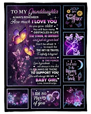 I LOVE YOU - BEAUTIFUL GIFT TO GRANDDAUGHTER Small Fleece Blanket - 30" x 40" front