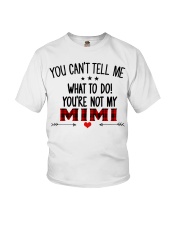 YOU CAN'T TELL ME - SPECIAL GIFT FOR GRANDCHILD Youth T-Shirt tile
