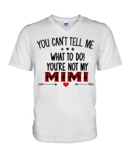 YOU CAN'T TELL ME - SPECIAL GIFT FOR GRANDCHILD V-Neck T-Shirt tile