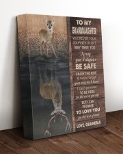 Enjoy The Ride - Amazing Gift For Granddaughter 11x14 Gallery Wrapped Canvas Prints aos-canvas-pgw-11x14-lifestyle-front-17