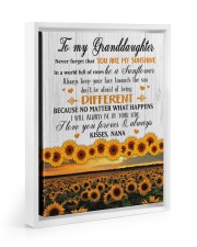 YOU ARE MY SUNSHINE - LOVELY GIFT FOR GRANDDAUGHTER Floating Framed Canvas Prints White tile