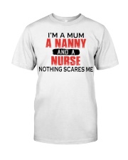 I'M A NANNY - PERFECT GIFT FOR NURSE Premium Fit Mens Tee tile