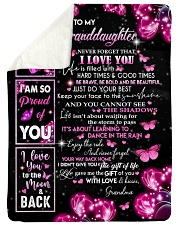 YOU ARE MY SUNSHINE - GRANDMA TO GRANDDAUGHTER Sherpa Fleece Blanket tile