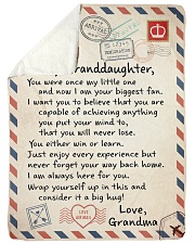 I AM ALWAYS HERE FOR YOU-GRANDMA TO GRANDDAUGHTER Sherpa Fleece Blanket tile
