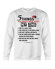 5 THINGS YOU SHOULD KNOW ABOUT MY OMA Crewneck Sweatshirt tile