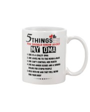 5 THINGS YOU SHOULD KNOW ABOUT MY OMA Mug tile