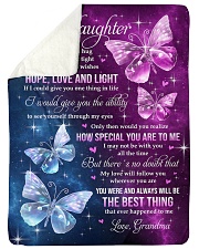 How Special You Are To Me - Lovely Gift For Granddaughter Sherpa Fleece Blanket tile