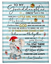 KEEP ME IN YOUR HEART - BEST GIFT FOR GRANDDAUGHTER Small Fleece Blanket - 30" x 40" front