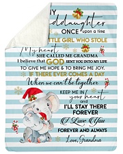 KEEP ME IN YOUR HEART - BEST GIFT FOR GRANDDAUGHTER Sherpa Fleece Blanket tile