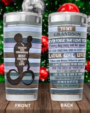 Never Forget That I Love You - Special Gift For Grandson 20oz Tumbler aos-20oz-tumbler-lifestyle-front-100