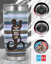 Never Forget That I Love You - Special Gift For Grandson 20oz Tumbler aos-20oz-tumbler-lifestyle-front-45
