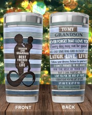 Never Forget That I Love You - Special Gift For Grandson 20oz Tumbler aos-20oz-tumbler-lifestyle-front-99