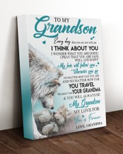 I THINK ABOUT YOU - AMAZING GIFT FOR GRANDSON 11x14 Gallery Wrapped Canvas Prints aos-canvas-pgw-11x14-lifestyle-front-17