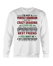 I Love Her - Amazing Gift For Grandson Crewneck Sweatshirt tile