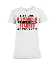I'M A MOM - PERFECT GIFT FOR TEACHER Premium Fit Ladies Tee tile