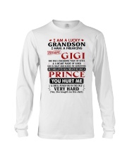 I AM A LUCKY GRANDSON Long Sleeve Tee tile