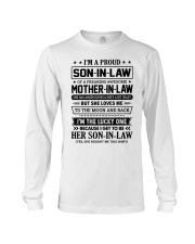 I'M A PROUD SON-IN-LAW Long Sleeve Tee tile